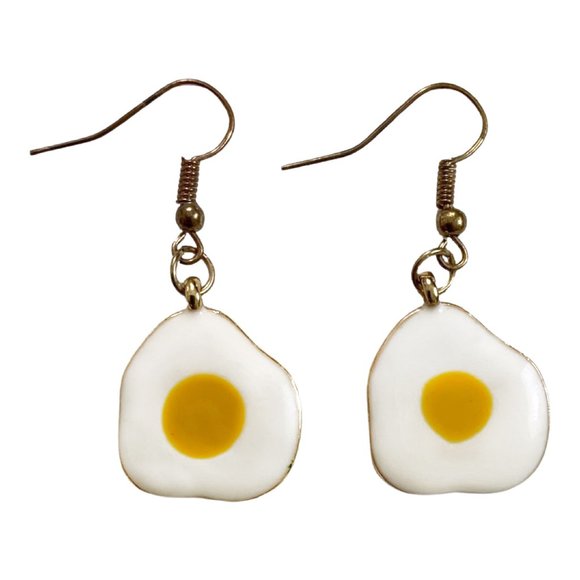 Jewelry - Fried Egg Earrings